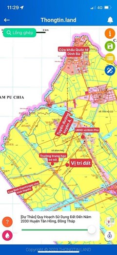 Bán đất ruộng đường nhựa, mặt lộ 5m + vỉa hè 2m Lộ 30 cũ, xã Bình Phú, Tân Hồng, Đồng Tháp