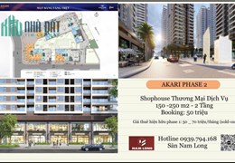 Sở Hữu Ngay Shophouse Thương Mại Tại Akari City