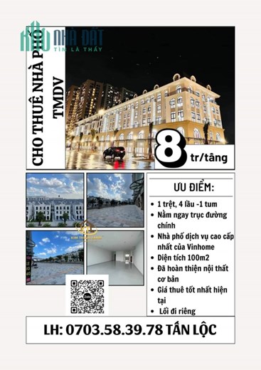 🎆 Cho thuê TẦNG VĂN PHÒNG nhà phố Vinhomes Grand Park GIÁ TỐT ở mọi vị trí🎆