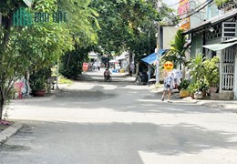 ĐƯỜNG XE TẢI TRÁNH 1/ TRỤC NGUYỄN ẢNH THỦ QUẬN 12 - 83M2, NỞ HẬU, NHÀ C4 TIỆN XÂY MỚI.