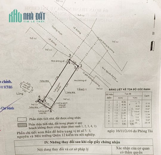 ĐƯỜNG XE TẢI TRÁNH 1/ TRỤC NGUYỄN ẢNH THỦ QUẬN 12 - 83M2, NỞ HẬU, NHÀ C4 TIỆN XÂY MỚI.