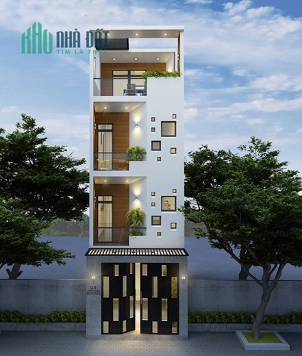 Bán nhà 4 tầng gần ngã tư Ắc Quy, đường r4m, ô tô vào tận nhà