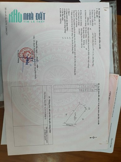 Chính chủ cần bán Nhanh 2 Lô Đất Thuộc Xã Vân Lĩnh – Huyện Thanh Ba – Tỉnh Phú Thọ.