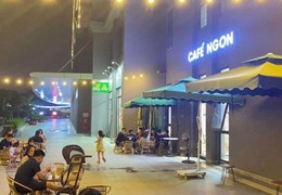 Chính chủ cần sang nhượng Quán café rộng, đẹp,nội thất mới Thuộc Sảnh Chung cư RUBY - Tp. Thanh Hóa