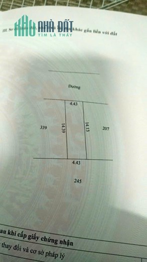 Cần bán 1 lô đất tại Thôn Ao, Minh Hải, Văn Lâm