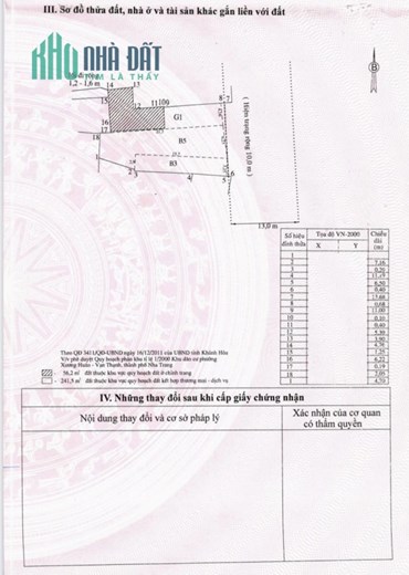 Bán khách sạn Xương Huân, Nha Trang chỉ bằng giá đất