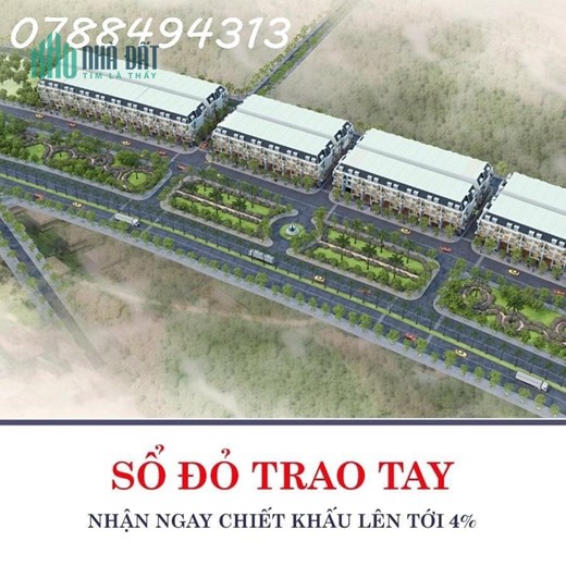 Lô nền shophouse mặt đường HCM - Hòa Bình