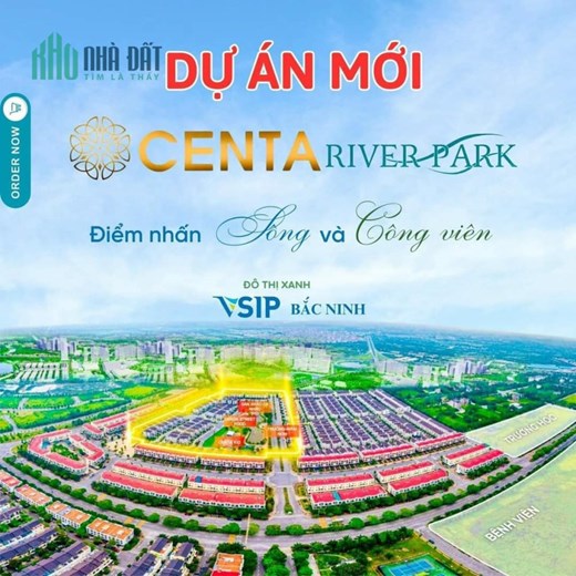 Sắp mở bán Centa Riverpark kđt Vsip