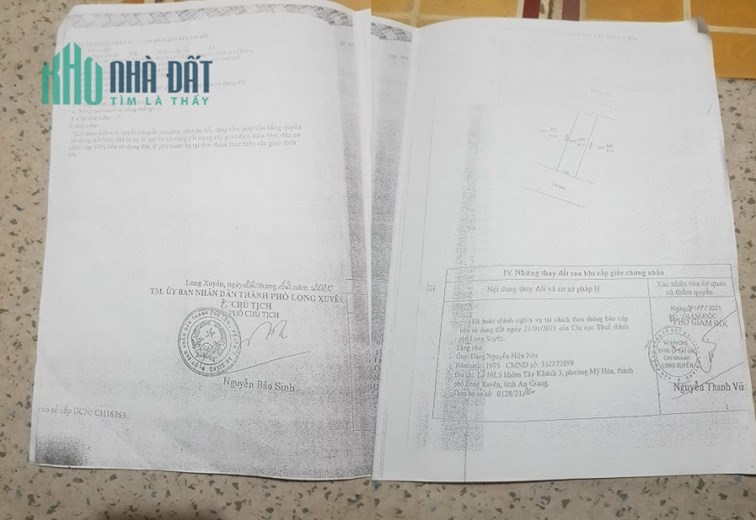 CHÍNH CHỦ Bán Nhanh Căn Nhà Vị Trí Đắc Địa Tại TP Long Xuyên - An Giang - Giá Cực Rẻ