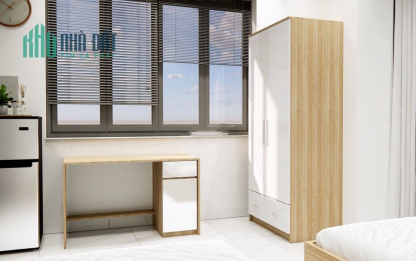 Cho thuê căn hộ STUDIO-cho các bạn độc thân -Tòa nhà 3 tầng