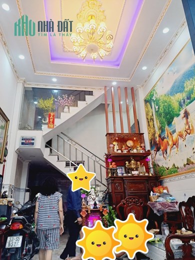 CHỈ 3.X tỷ, NHÀ HXH THÔNG LÊ VĂN QUỚI, 3 TẦNG, AN NINH, DÂN TRÍ CAO.