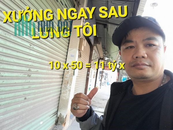Thanh Lý Xưởng 500m2 Mặt Tiền đường Thanh Niên Hóc Môn có 11 tỷ x