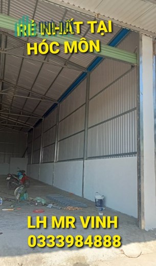 Thanh Lý Xưởng 500m2 Mặt Tiền đường Thanh Niên Hóc Môn có 11 tỷ x