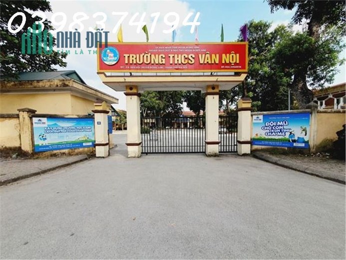 Đất Vân Nội 2 mặt tiền đẹp nở hậu 50cm, ngõ thông ô tô giá đẹp 42