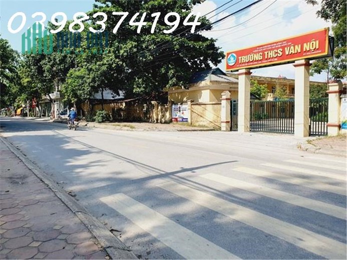 Đất Vân Nội 2 mặt tiền đẹp nở hậu 50cm, ngõ thông ô tô giá đẹp 42
