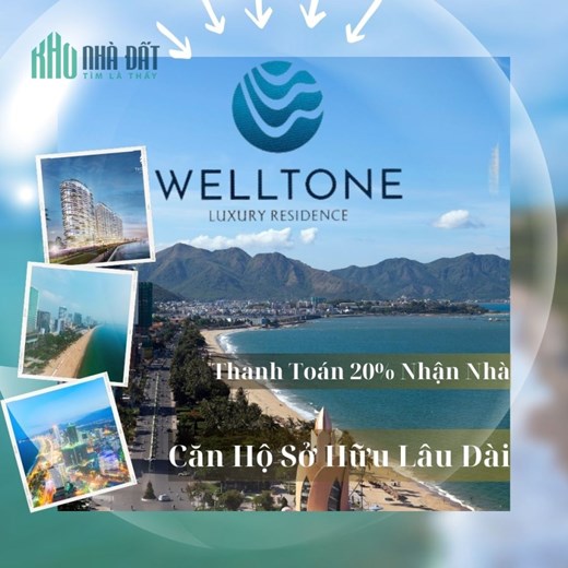 Pháp lý căn hộ biển cao cấp welltone " sở hữu lâu dài " ở Tp Nha Trang