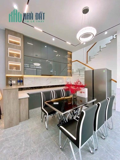 Bán Nhà Trần Bá Giao Gò Vấp 4 Tầng 4 Phòng Ngủ Giá 6 Tỷ Hẻm Xe Hơi
