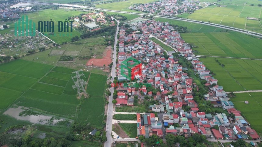 Bán đất đấu giá Đình Tràng Dục Tú Đông Anh - Mặt đường trục kinh tế miền đông