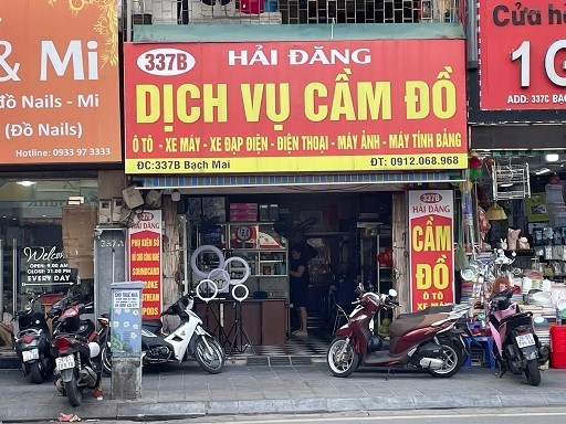 Chính Chủ Sang nhượng lại cửa hàng cầm đồ, hoặc cho thuê Cửa Hàng tại 337b phố Bạch Mai, quận Hai