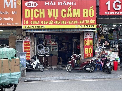 Chính Chủ Sang nhượng lại cửa hàng cầm đồ, hoặc cho thuê Cửa Hàng tại 337b phố Bạch Mai, quận Hai