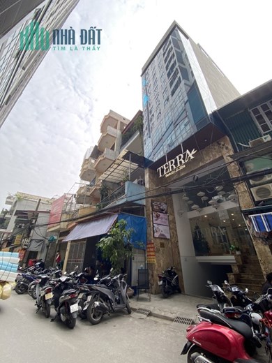 (THANG MÁY) Cho thuê nhà Hoàng Quốc Việt 110m x8T hầm thông sàn VP lớp học mầm non