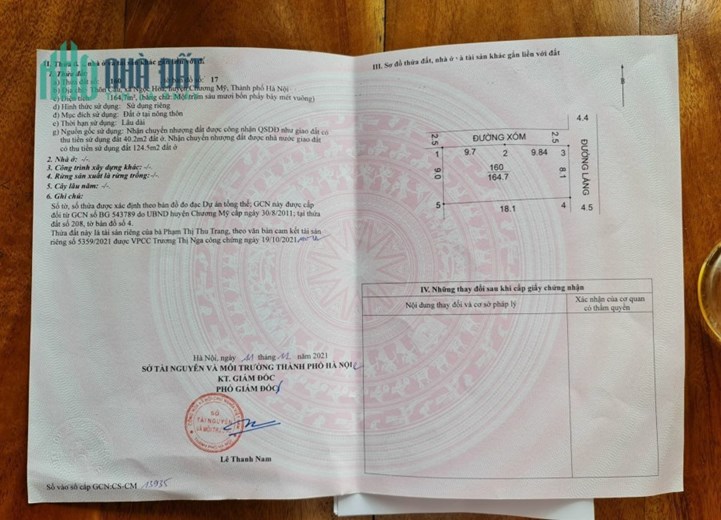 SIÊU HÓT…..BÁN ĐẤT TẶNG NHÀ XƯỞNG giáp Thị Trấn Chúc Sơn chỉ 2x triệu/m 
- Diện tích: 164,7m  full