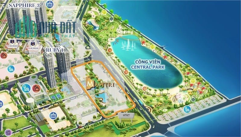 Căn hộ 3PN view trực diện Hồ Central Park -  chỉ cần 30% nhận nhà ngay - trả góp 3 năm ko lãi suất
