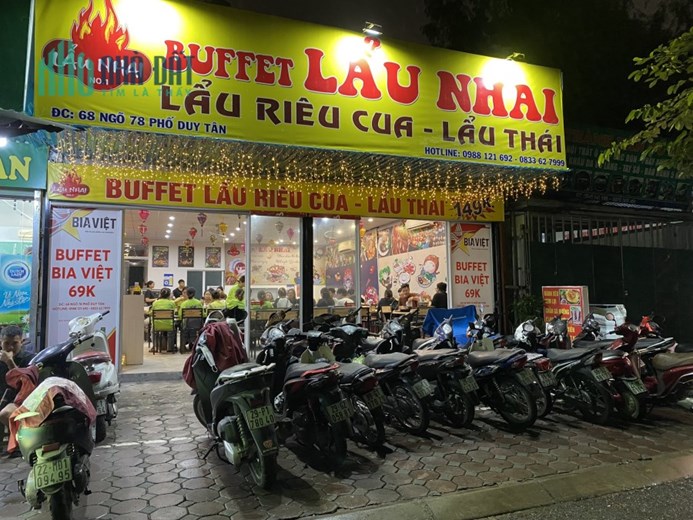 DO BẤT ĐỒNG QUAN ĐIỂM NÊN CẦN SANG NHƯỢNG QUÁN LẨU TẠI PHỐ DUY TÂN, PHƯỜNG DỊCH VỌNG HẬU, QUẬN CẦU