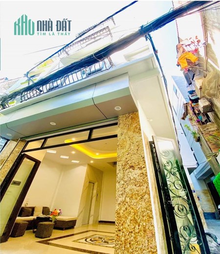 Bán nhà Trần Khát Chân- nhỉnh 6 tỷ-sdtt 43m2x 5 tầng- có thang máy-gần bãi đỗ xe TKC, hoặc trường