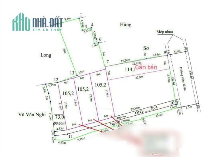 Chuyển nhượng nhà mặt đường tại thôn Kiều Đông, Hồng Thái, An Dương - Hiepphung