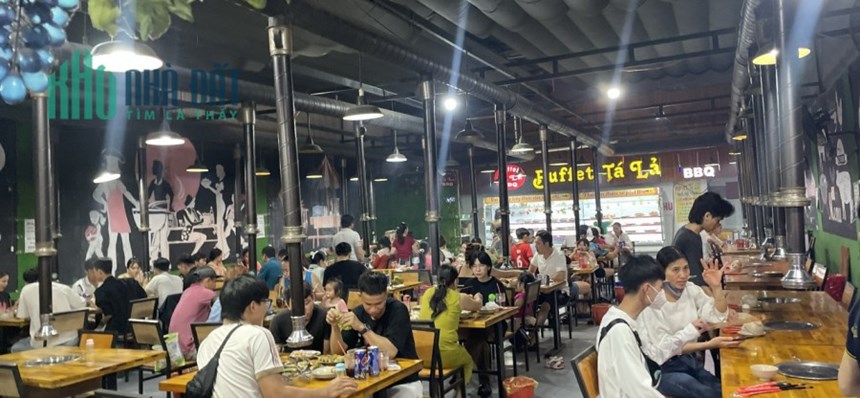 Sang nhượng quán buffet nướng tại đường Man Thiện, tp Thủ Đức