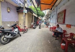 Nhà bán Nguyễn Thị Tần P2 Quận 8 4 tầng 4 PN  sân thượng 2 mặt tiền trước sau có cửa sau Giá: 3.9tỷ