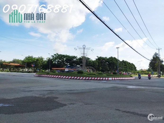 Đất mặt tiền Vị Thanh tỉnh Hậu Giang mặt lộ lớn  nhất Hậu Giang 24m