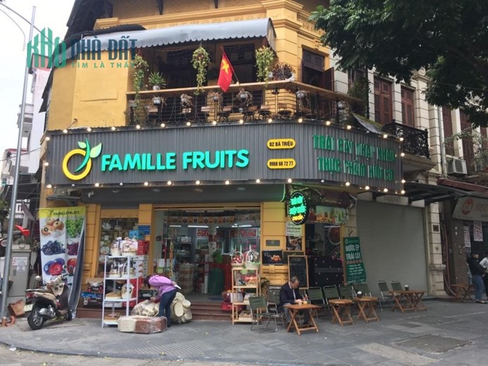 Cho thuê nhà Mặt Phố Huỳnh Thúc Kháng,lô góc mở cafe