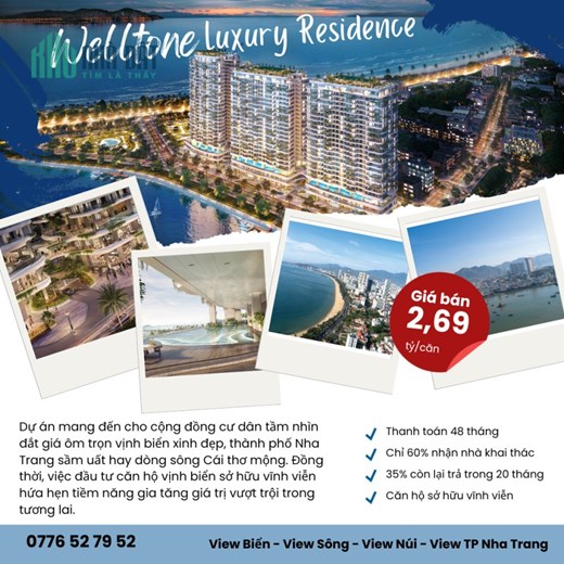 Thanh toán 48 tháng | Đóng 60% nhận nhà chính sách chưa từng có tại Tp.Nha Trang