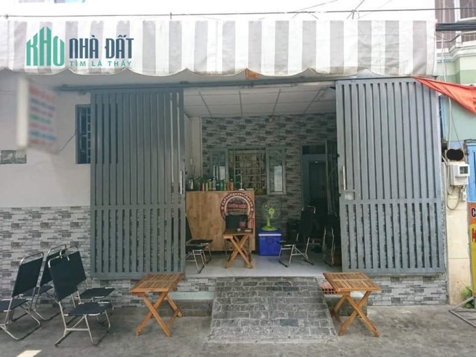 BÁN NHÀ 2 MẶT HẺM XE TẢI THÔNG - BÌNH TÂN - ĐANG KINH DOANH  - NGANG 6M -  60M2 -  4,1 TỶ
