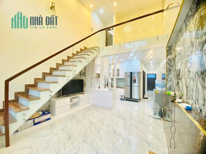 NHÀ MỚI XÂY - HXH PHƯỚC THIỆN Q9 80m2 2 tầng 3PN Nhà thoáng mát đáng sống chỉ hơn 4 tỷ.