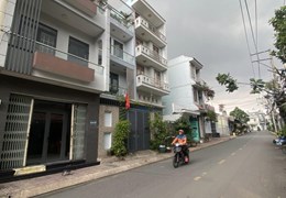 Bán nhà đẹp 1 trệt 3 lầu mặt tiền đường số Phước Long B, giá chỉ 6.x tỷ