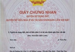 Chính chủ cần bán đất ở xã Đồng Lương, huyện Cẩm Khê, tỉnh Phú Thọ