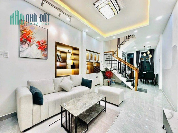 Nhà Bình Thạnh- HẺM XH - NHÀ MỚI - FULL Nội thất - Giá chỉ 4.15 tỷ Tl
