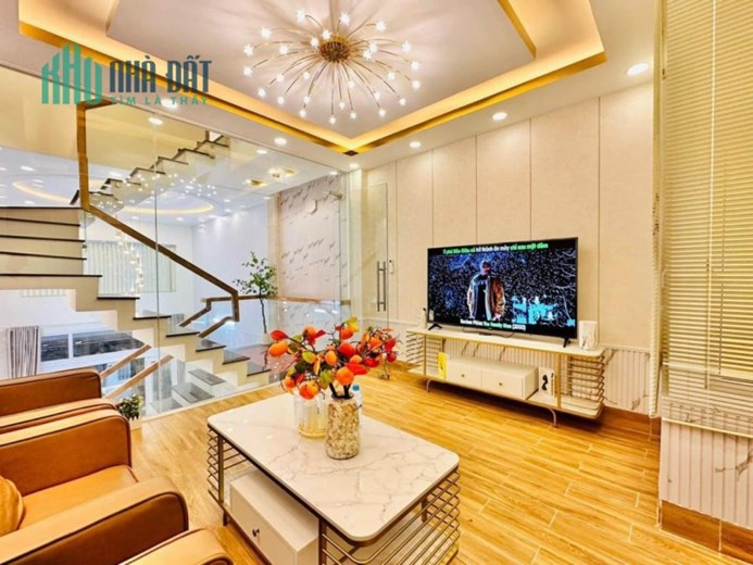 Bán nhà Đường Số 21 phường 8 quận Gò vấp, 5 tầng, ĐƯỜNG 4m, giá giảm còn 7.6 tỷ