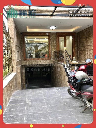 GV. CHDV 23P gần chợ Hạnh Thông Tây. TN 80 triệu/tháng. Nhà MỚI, 6T (có Hầm, Thang Máy).