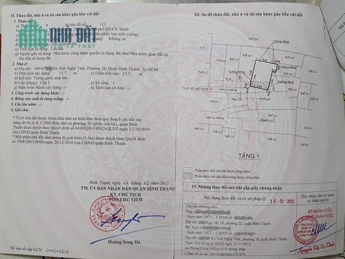 [CHÍNH CHỦ] CHỈ 2.5 TỶ SỞ HỮU NHÀ 65m2 BÌNH THẠNH - TP HỒ CHÍ MINH