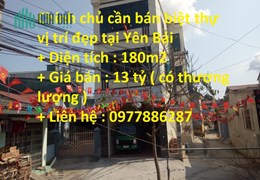 Chính chủ cần bán biệt thự phường Yên Thịnh , thành phố Yên Bái