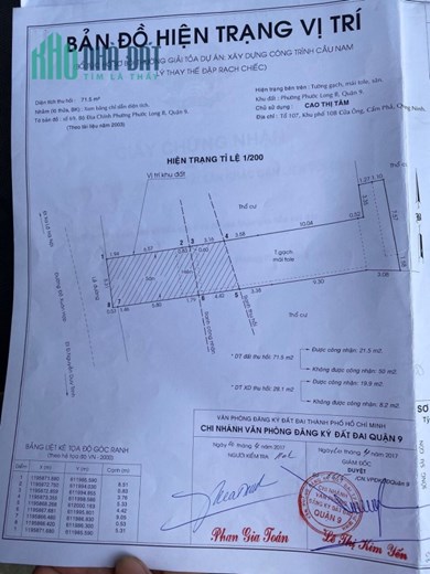 Nhà mặt tiền ĐỖ xuân hợp Phước long B, diện tích 94m giá tốt