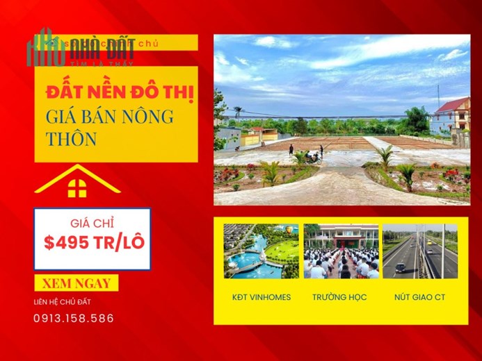 BÁN LÔ ĐẤT ĐẸP TRUNG TÂM QUẬN DƯƠNG KINH GẦN KĐT VINHOMES