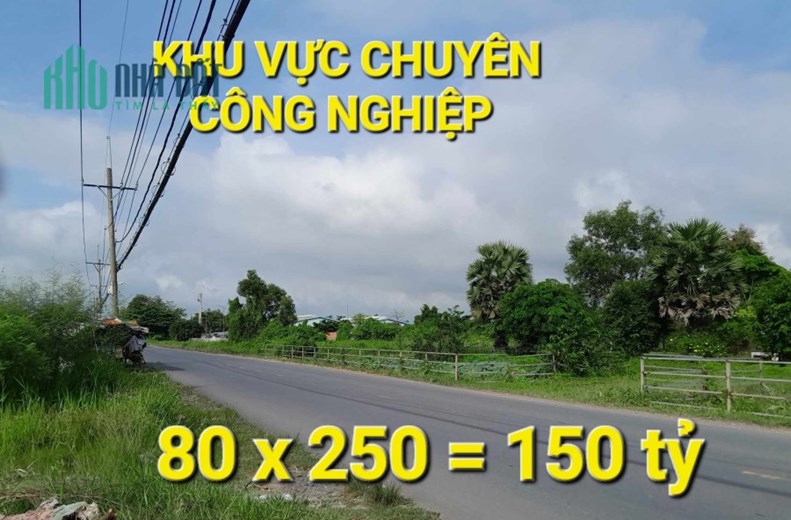 Chuyển Nhượng 2 Hecta Đất 150 tỷ Mặt tiền Võ Văn Bích Củ Chi TPHCM