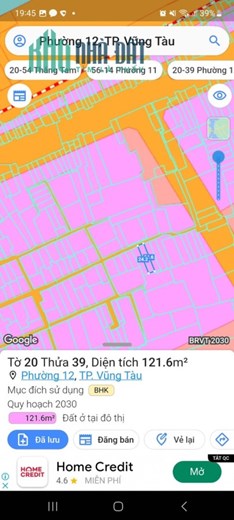 Chính chủ cần bán đất Thành Phố Bà Rịa, Vũng Tàu