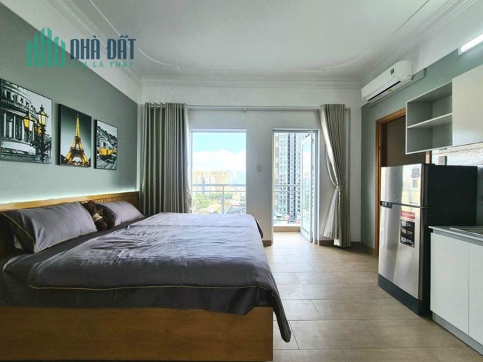 💥Cho Thuê Căn Hộ 1PN 40M2 Full Nội Thất, Gần Lotte Nguyễn Văn Lượng