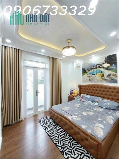 bán rẽ nhà 4 tầng 5.5x14m trung tâmthị trấn nhà bè chỉ 6.6 tỷ